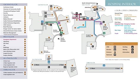 Download the Floor Maps - Huron Valley-Sinai Hospital