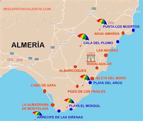 Fragua exprimir flaco agua amarga almeria mapa Claire Incitar Ganar