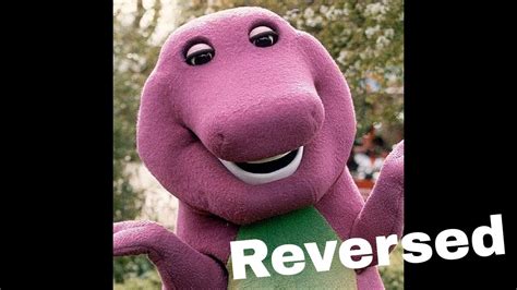 Barney & Friends Theme Song Backwards with Lyrics (SCARY) - Horror ...