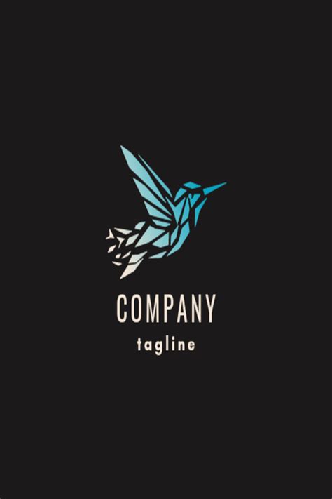 Hummingbird Logo Design - MasterBundles