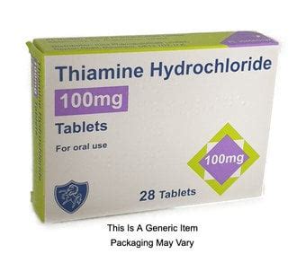 Buy Thiamine 100mg Tablets Online £6.99 | Simple Online Pharmacy