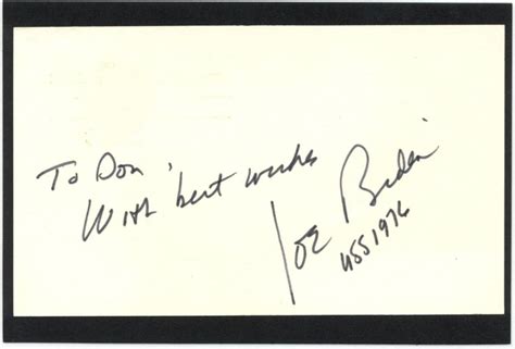 Lot - Joe Biden Early Signature. "To Don." A Coincidental Inscription!