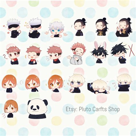 Cute Anime Sticker A5 Sheet Waterproof - Etsy