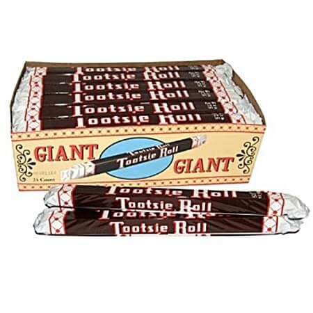 Giant Tootsie Roll Bars | Wrapped Impulse Candy | Nostalgic