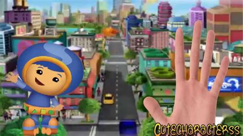 Team Umizoomi Cartoon Movie Baby Finger Family