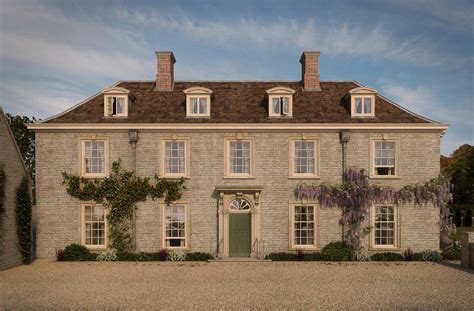 Stone Georgian home in England | Georgian homes, House exterior ...