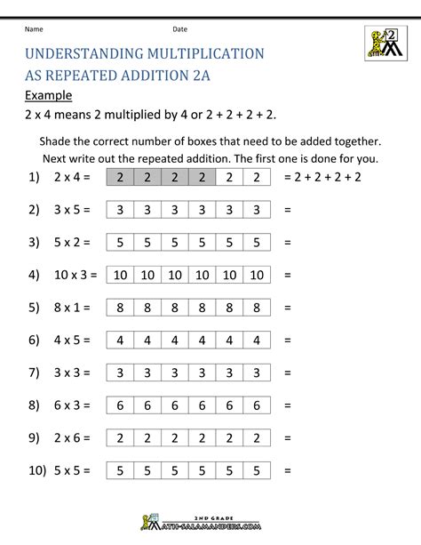 Early Multiplication Worksheets - color by numbers multiplication and ...