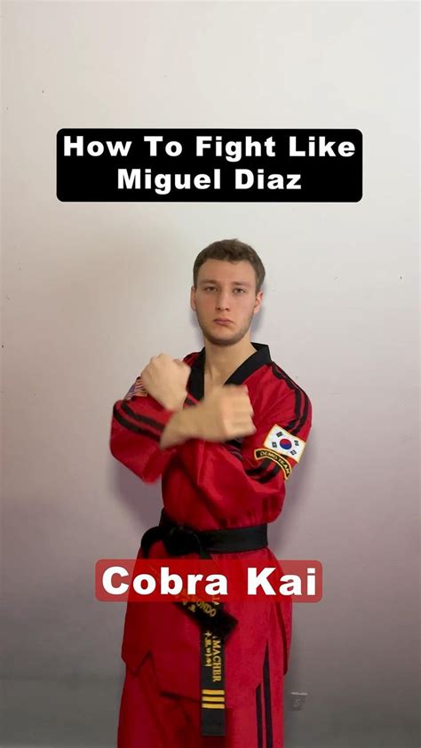 How To Fight Like Miguel Diaz | Cobra Kai | Martial arts workout ...