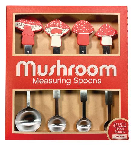 Mushroom Measuring Spoons Set – www.shoptherocket.com