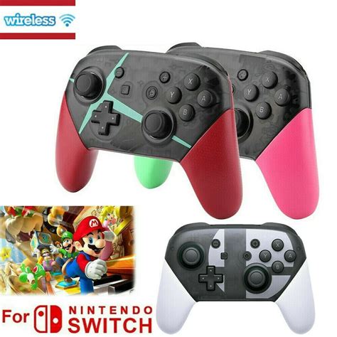 Wireless Pro Game Controller for Nintendo Switch Pro Bluetooth Gamepad ...