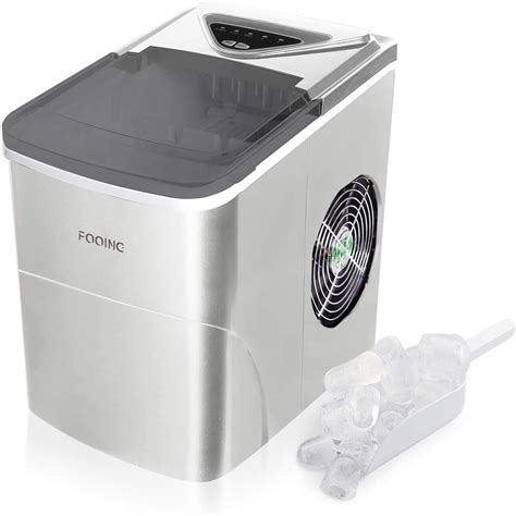 Home Portable Countertop Ice Maker Machine for Crystal Ice Cubes in 24 ...