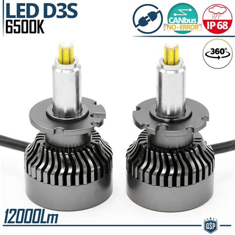 Kit LED D3S | Conversión de Xenon HID a Bombillas LED Plug & Play | Luz ...