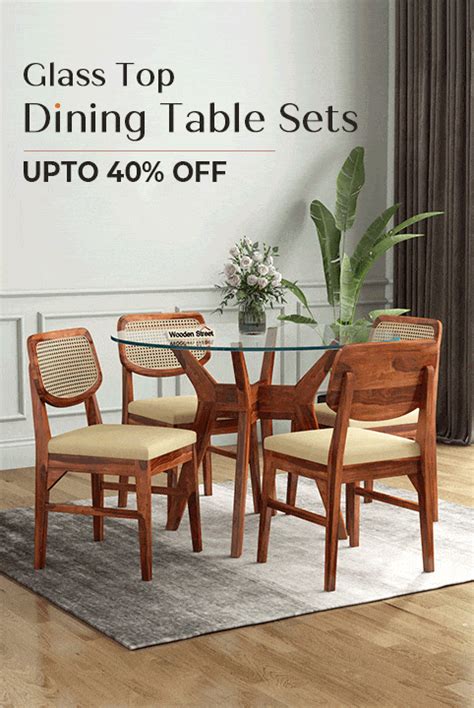 Dining Sets: Buy 500+ Wooden Dining Table Sets Online at Upto 70% OFF in India Latest Dining ...