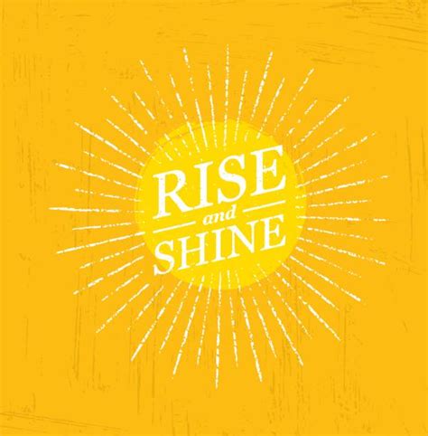 Royalty Free Rise Shine Clip Art, Vector Images & Illustrations - iStock