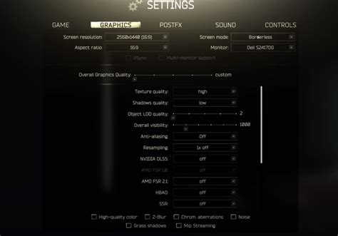 Best Escape From Tarkov Settings In 2023