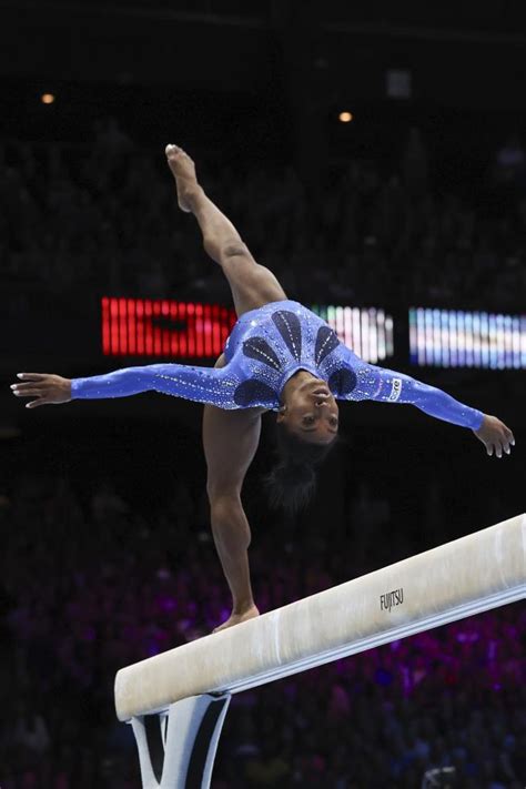 Simone Biles wins 6th all-around title at worlds to become most ...