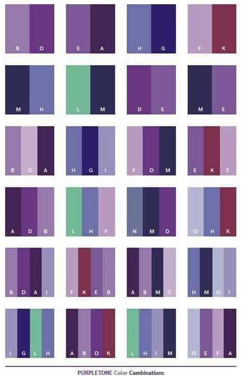 Purple Color Combinations, Purple Color Schemes, Color Schemes Colour Palettes, Grey Color ...