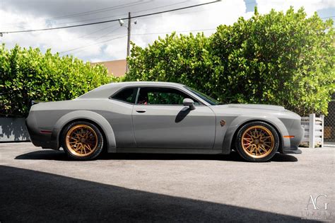 Dodge Challenger SRT Demon Grey AG Luxury AGL58 SPEC 3 Wheel | Wheel Front