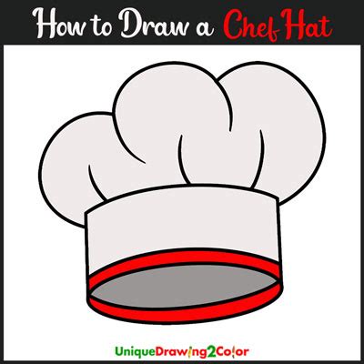 How to Draw a Chef Hat in 6 Steps (with Video Tutorial)