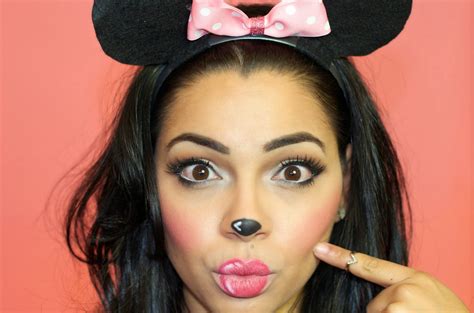 Halloween Makeup: Minnie Mouse | The Style Brunch