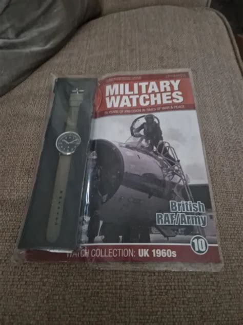 EAGLEMOSS: MILITARY WATCH & MAGAZINE COLLECTION No 10 BRITISH RAF/ARMY ...