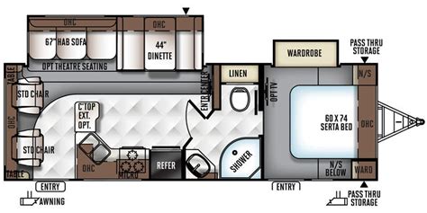 2016 Forest River Rockwood Ultra Lite Specs & Floorplans