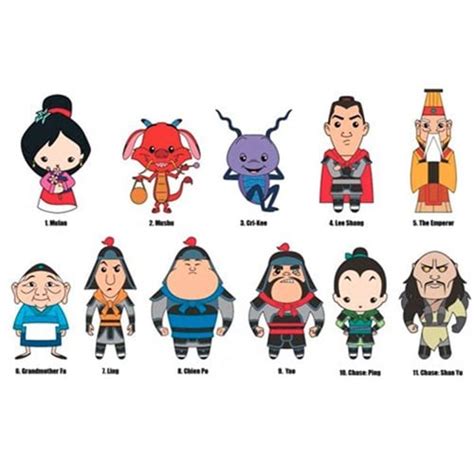 Mulan, Key Chains, Mushu - Entertainment Earth