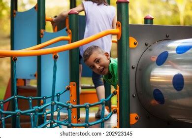 Black Kids Playing In A Park Playground: Over 5,117 Royalty-Free ...