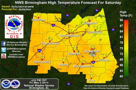 Forecast: Sunshine, warm temperatures, expected for Birmingham - al.com