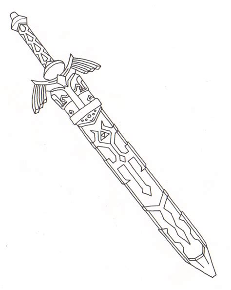 Master sword Sheath by IghBonk on DeviantArt