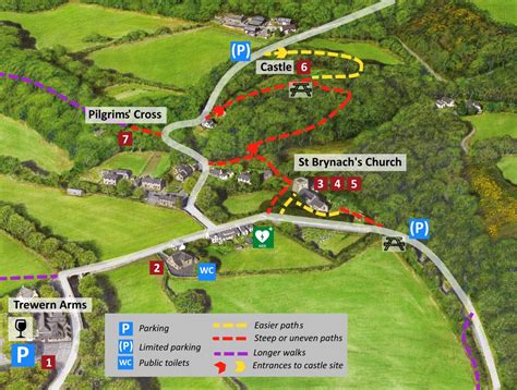 Trail guide update – Nevern Castle