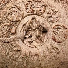 Brahma on Hamsa in Cave 3 - Cave 3 in Badami, Karnataka is the oldest known Hindu temple in the ...