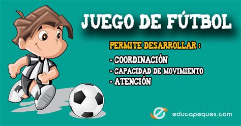 Juego de fútbol para fomentar el movimiento y la coordinación ️