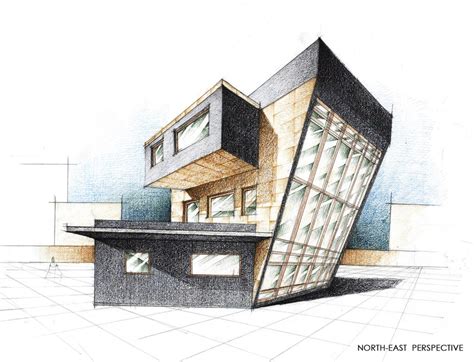 House Exterior Perspective by Radu26 on DeviantArt