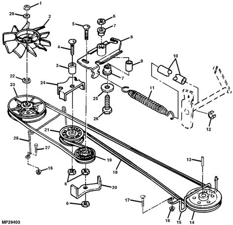 A Detailed Guide to Craftsman T1200 Deck Belt Diagram