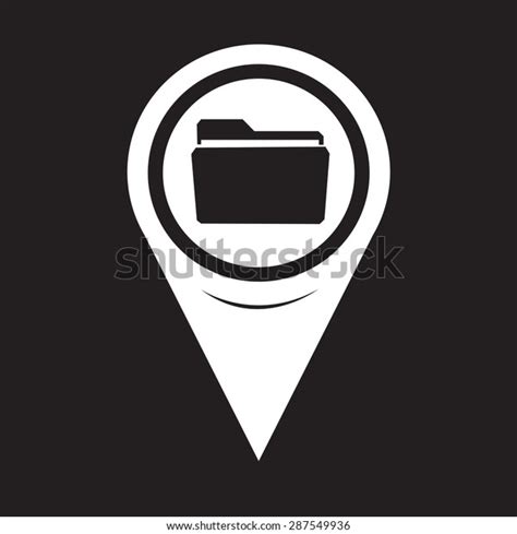 Map Pointer Folder Icon Stock Vector (Royalty Free) 287549936 | Shutterstock