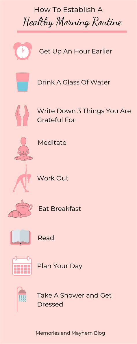 How to establish a healthy morning routine – Artofit