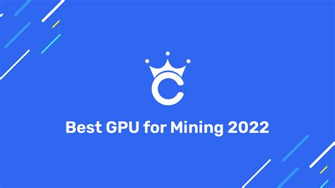 Best GPU For Mining - Crypto Mining Best