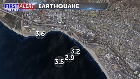 4 new earthquakes hit Ventura, after cluster of quakes Thursday | News Channel 3-12