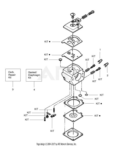 Poulan Chainsaw Carburetor Diagram