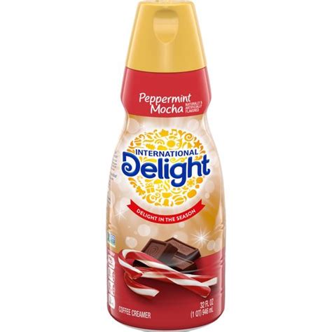 International Delight Grinch Peppermint Mocha Coffee Creamer, 32 fl oz