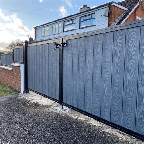 Composite Gates Installation in Northern Ireland | Driveway Gates Installation in Northern ...