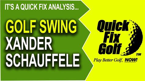 Xander Schauffele - Golf Swing - FOGOLF - FOLLOW GOLF