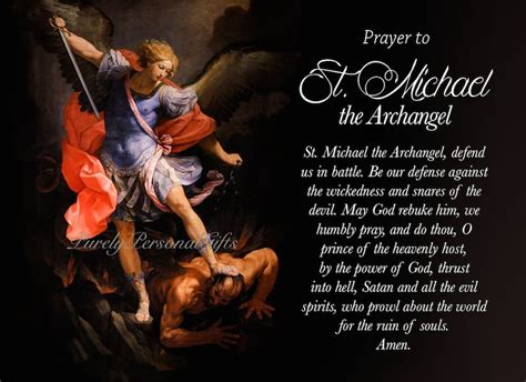 Printable St Michael Prayer - prntbl.concejomunicipaldechinu.gov.co