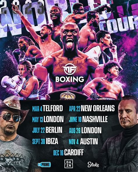 Misfits & DAZN: X Series Announces World Tour Dates For 2023! - Crossover | Youtube | Influencer ...