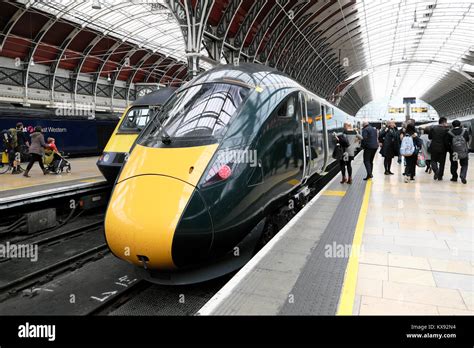 Great Western Railway GWR Class 800 train at Paddington Rail Station Stock Photo: 171074096 - Alamy