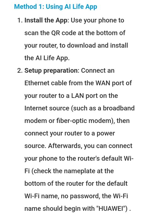 Huawei Router Set Up On Your Phone - HUAWEI Community