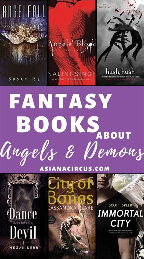 16 Fantasy Books About Angels & Demons - Asiana Circus