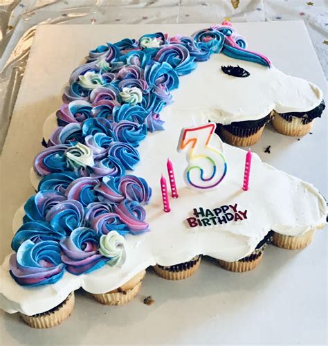 Unicorn Pull Apart Cupcakes | Wedding Cakes Minneapolis Bakery ...