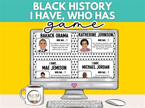 Black History Games, Black History Trivia, Famous Black People, Fun Games Printable, Black ...